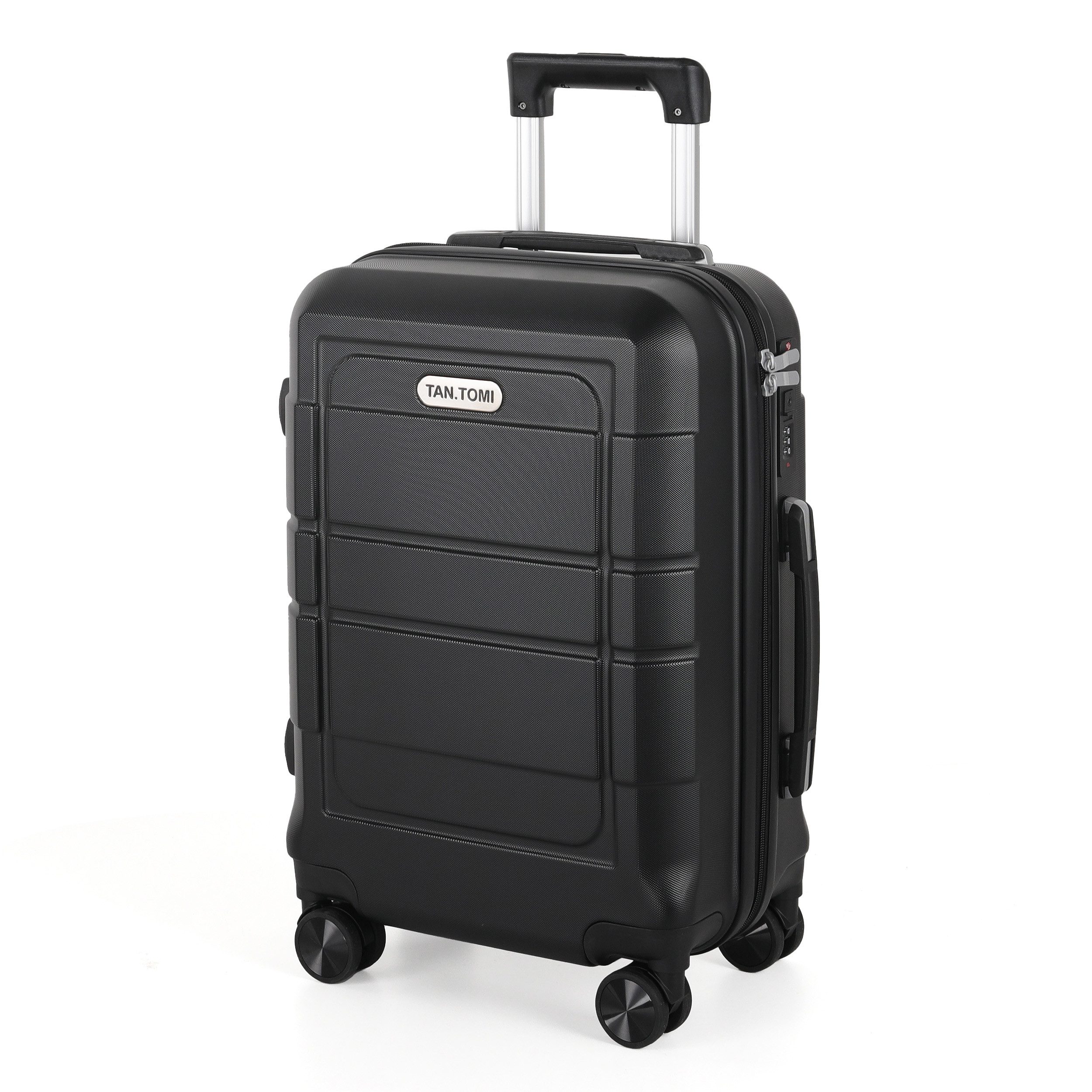 TAN.TOMI Handgepäckkoffer Trolley Hartschalenkoffer Hard Shell Hartschalenk günstig online kaufen