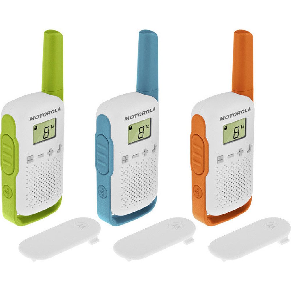 Walkie Talkie Motorola Solutions TALKABOUT T42 Triple PMR-Handfunkgerät 3er Set