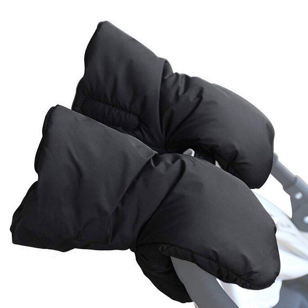 Devenirriche Strickhandschuhe wärmer Kinderwagen Handschuhe Baumwolle mit und Fleece Handmuff warme