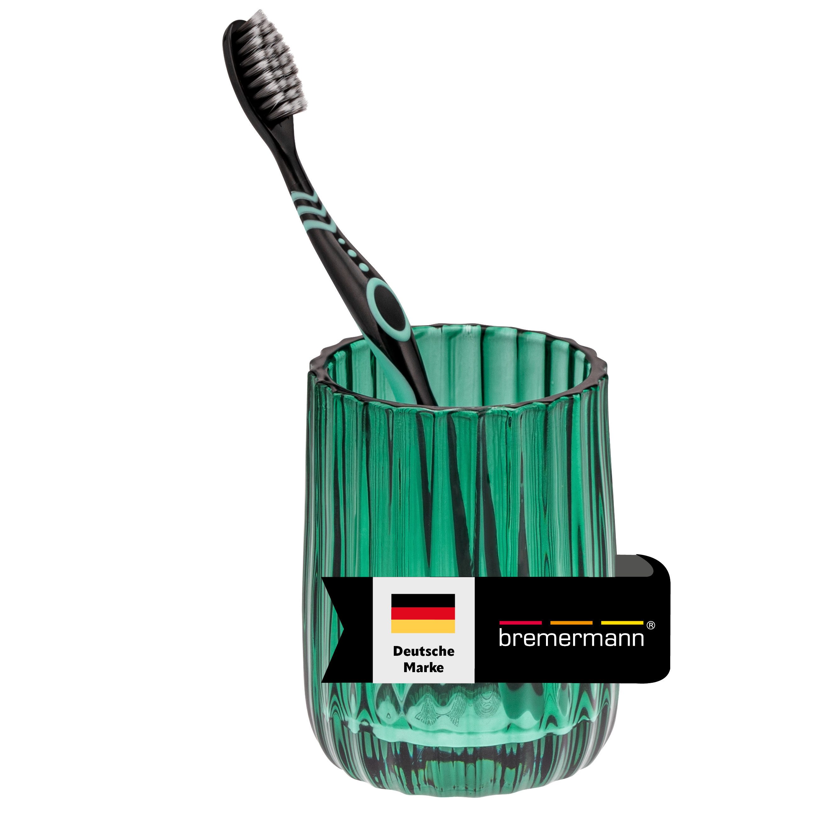 bremermann Zahnputzbecher Zahnputzbecher aus Glas, Zahnbürstenhalter, günstig online kaufen
