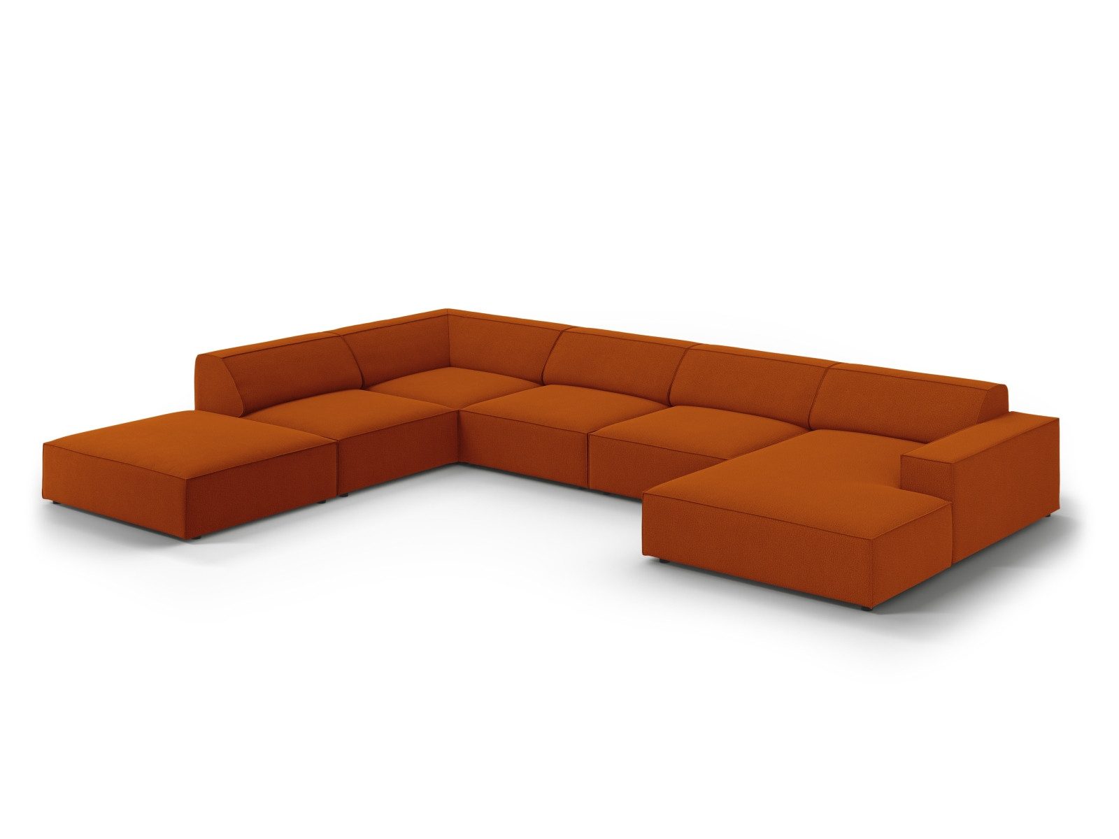 Micadoni Ecksofa Jodie, Panorama 7-Sitzer günstig online kaufen