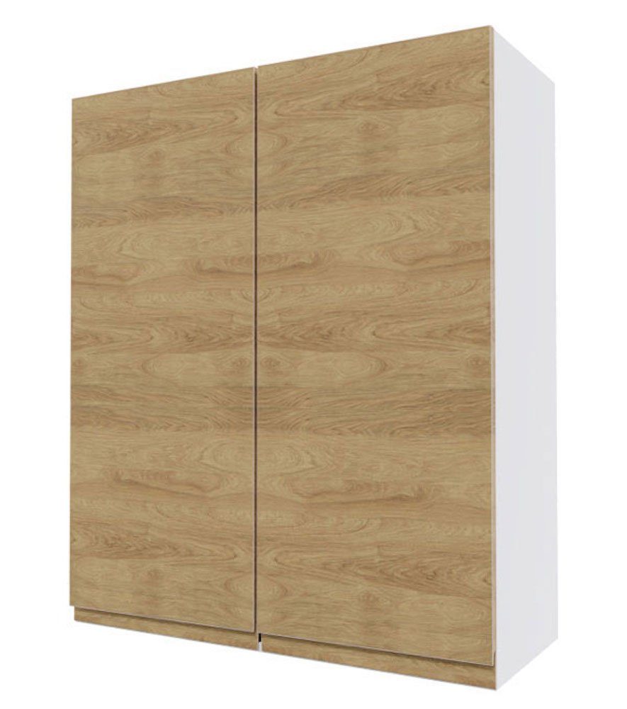 Feldmann-Wohnen Klapphängeschrank Arezzo 80cm Front-, Korpusfarbe grifflos 2-türig Pembroke