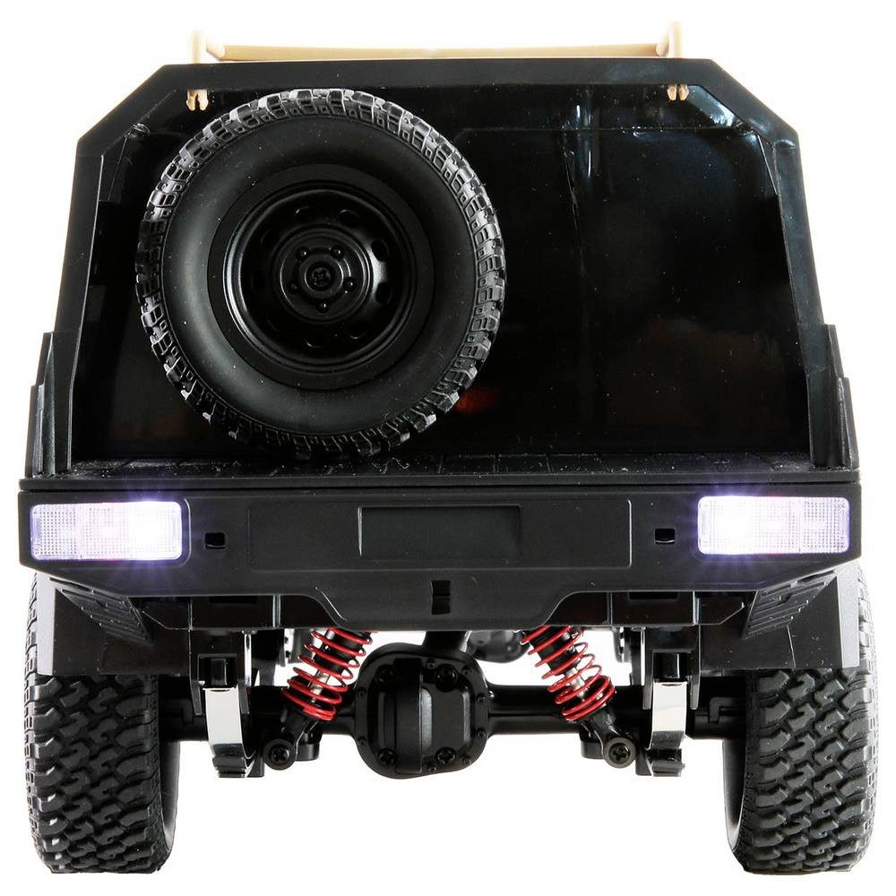 Amewi Modellauto Brushed 1:12 RC Einsteiger Modellauto Elektro Crawler Allradantrieb, mit Lichteffekt