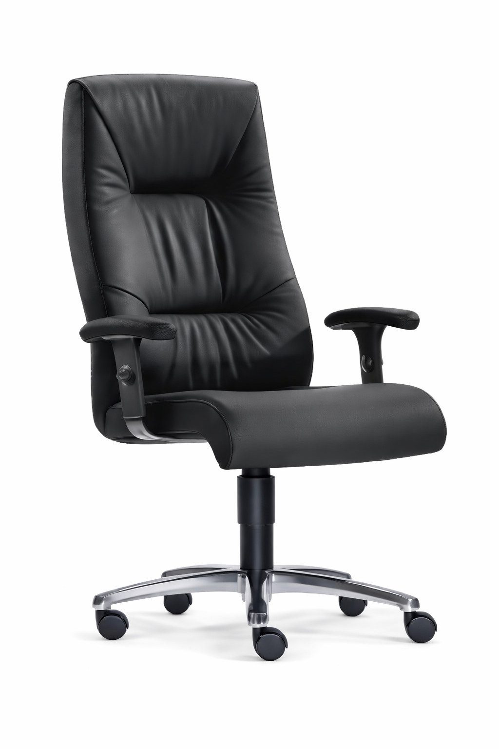 SITWELL STEIFENSAND AG Bürostuhl XXL Wohlfühlsessel bis zu 200kg, ergonomisch gepolsterter Drehstuhl, bis zu 180/200kg belastbar