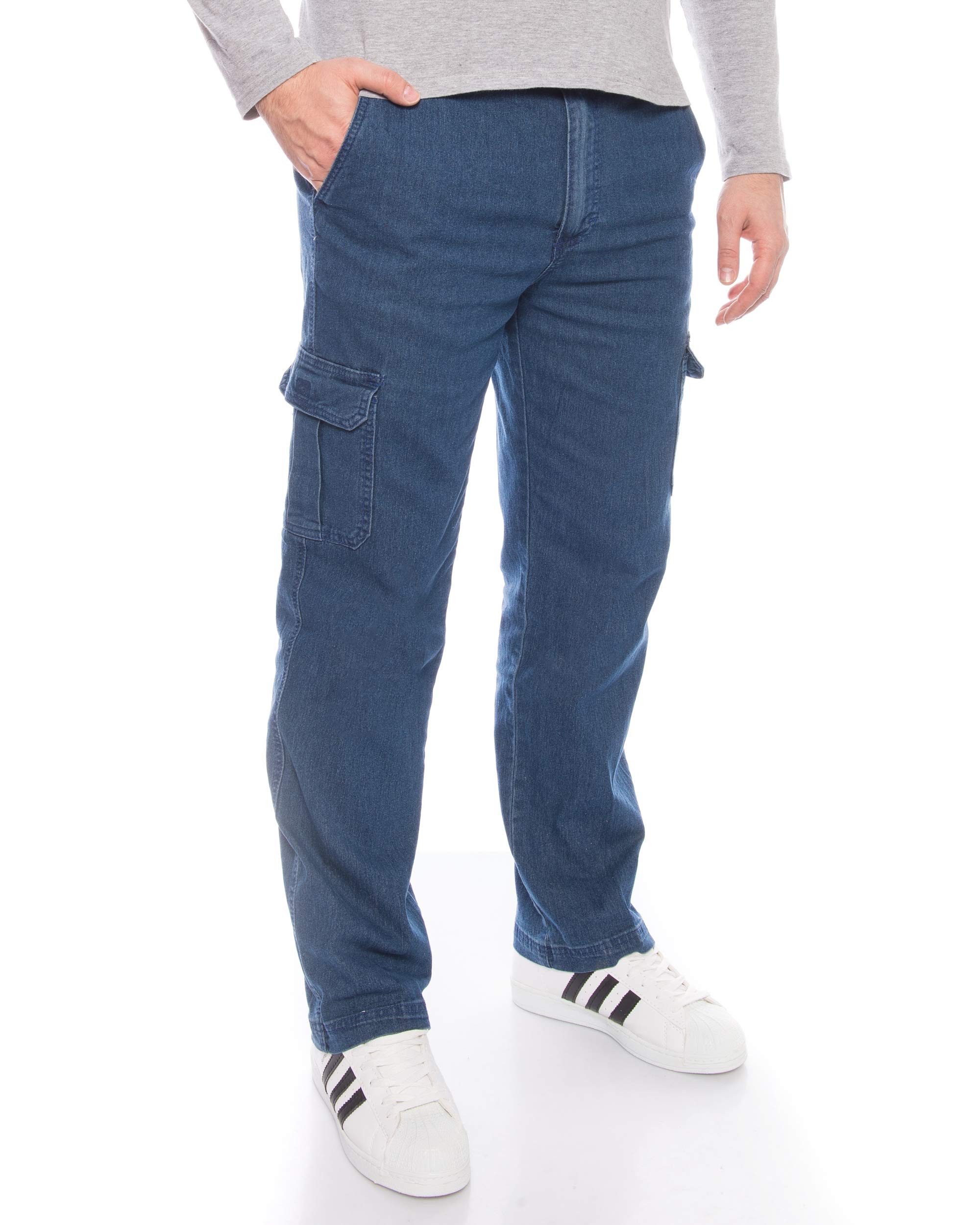 Kendindza Collection Cargohose Herren Thermohose Jeans günstig online kaufen