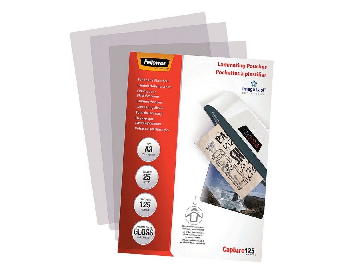 Thumbnail - FELLOWES Laminierfolie ImageLast, A3 125 mic glänzend