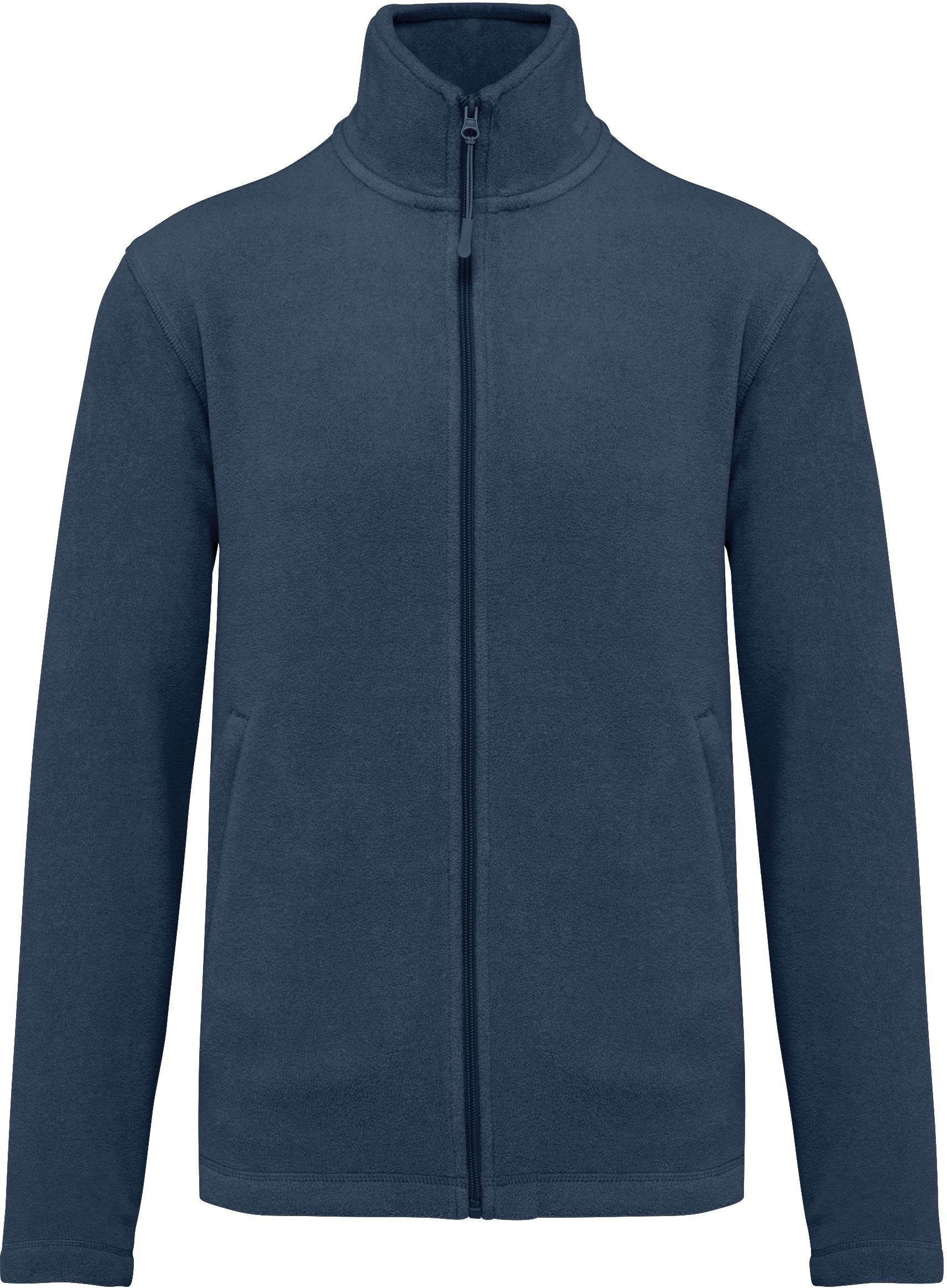 Fleecejacke Mikrofleece-Jacke mit Reißverschluss für Herren