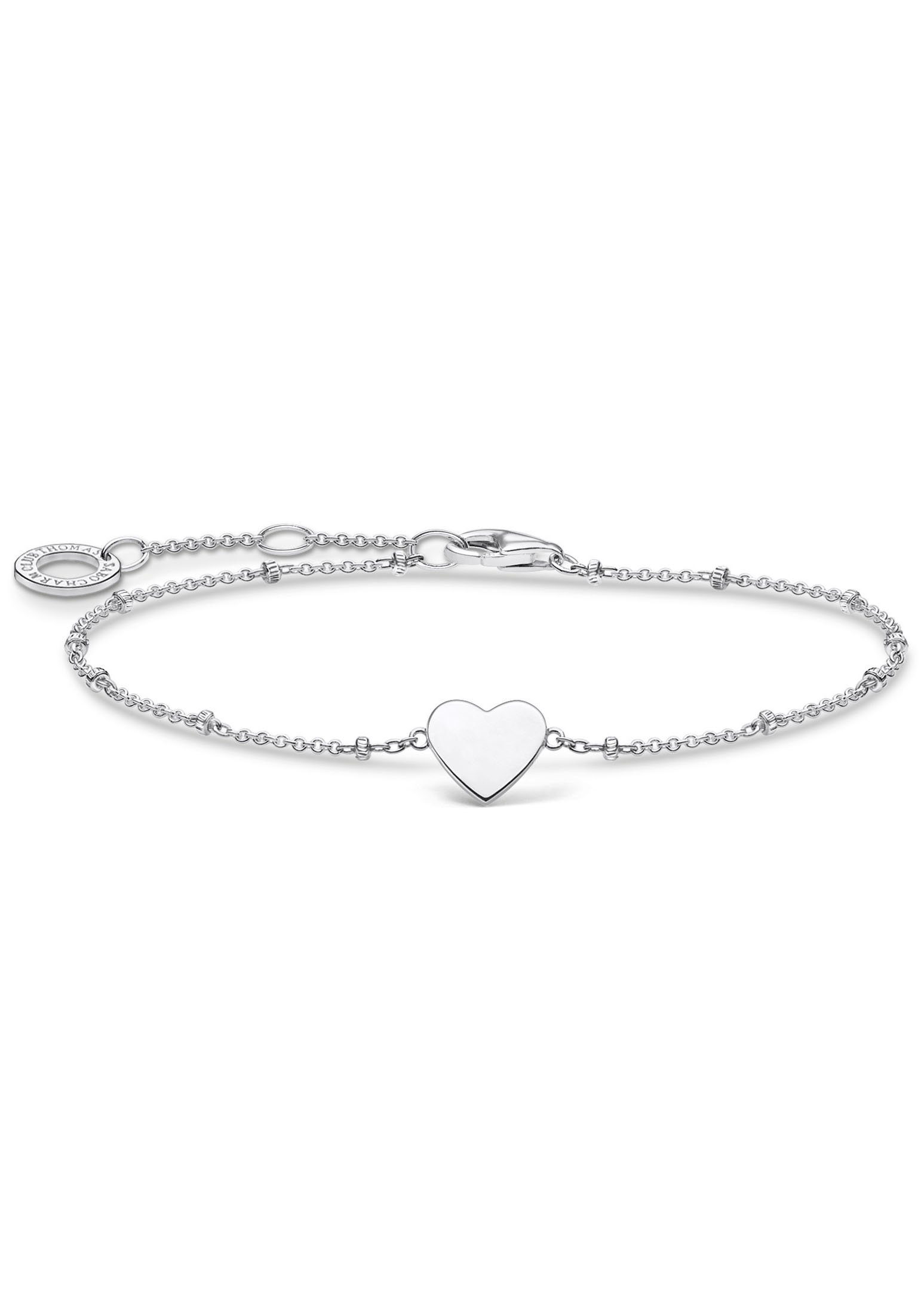 THOMAS SABO Armband Herz mit Kugeln