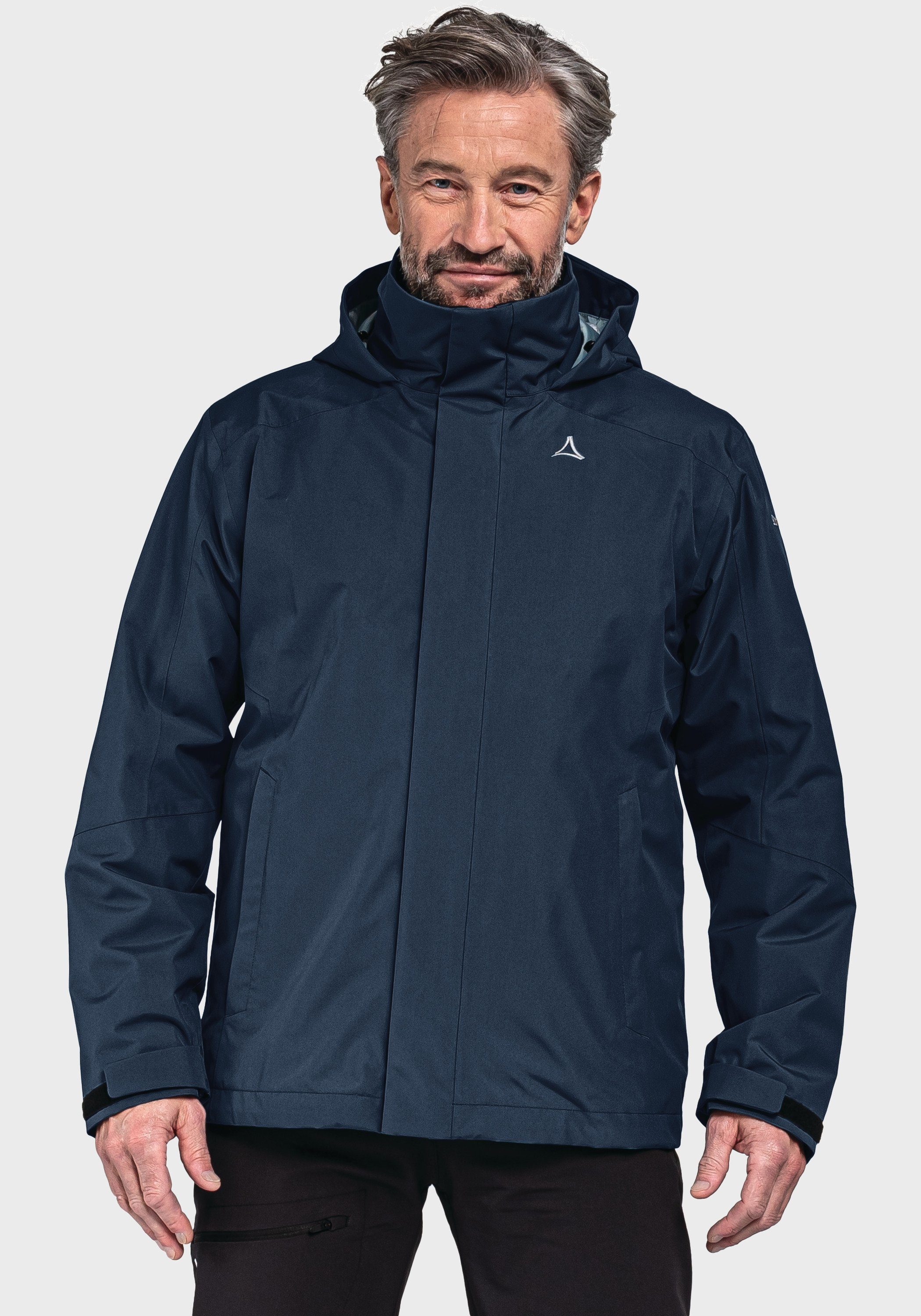 Schöffel Doppeljacke 3in1 Jacket M blau Partinello