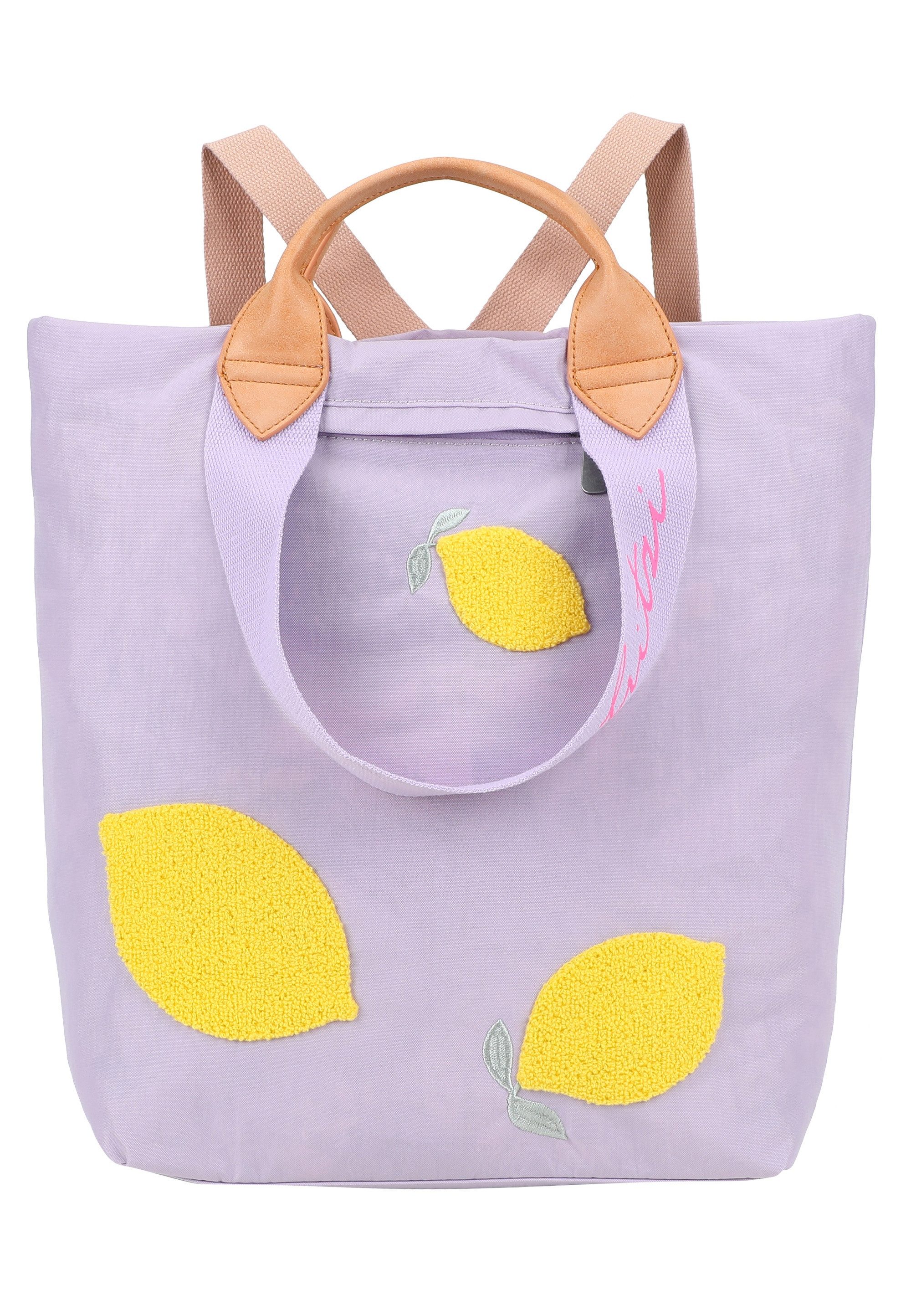 Fritzi aus Preußen Cityrucksack Ju Limited Squeezy Lemon, im sommerlichen Design