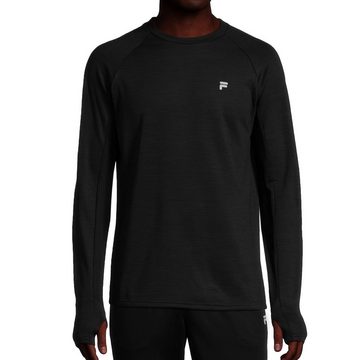 Fila Sweatshirt Redding Running Crew Shirt mit reflektierendem FILA-Logo