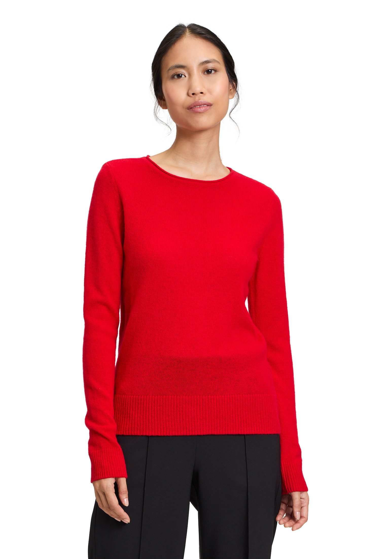 Betty Barclay Вязаные свитера Damen Kaschmir-Pullover mit Rundhalsausschnitt (1-tlg) Strick