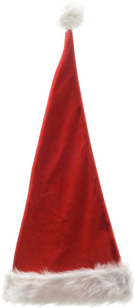 Kaemingk 70 Kaemingk Weihnachtsfigur Stoff-Weihnachtsmannmütze rot cm