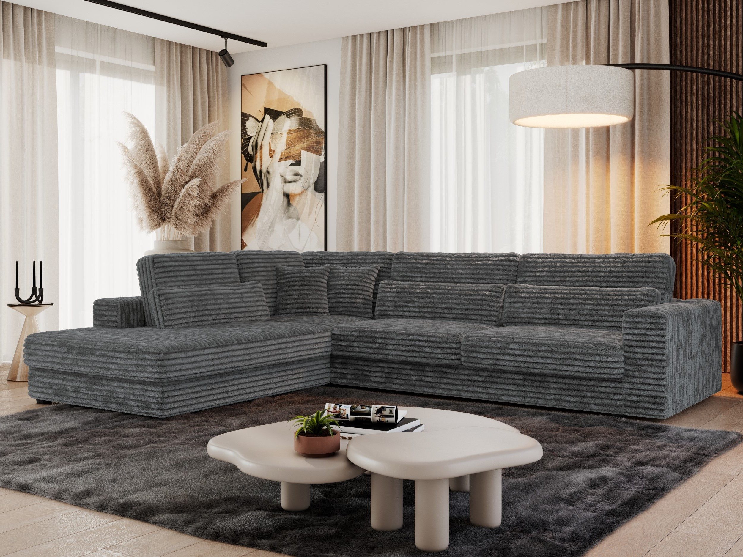 MKS MÖBEL Ecksofa SAVONA, Set, Ecksofa günstig online kaufen