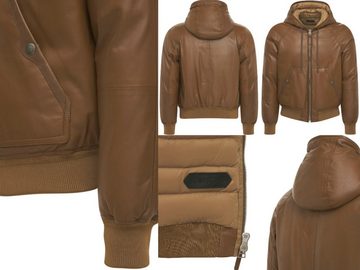Tom Ford Winterjacke TOM FORD Leather Hooded Jacket Kapuze Blouson Bomber