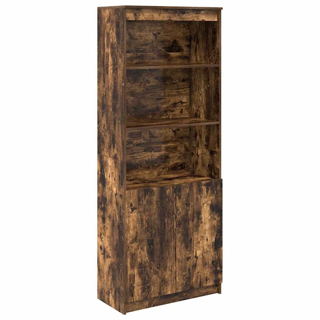 vidaXL Highboard Highboard Räuchereiche 70x35x180 cm günstig online kaufen