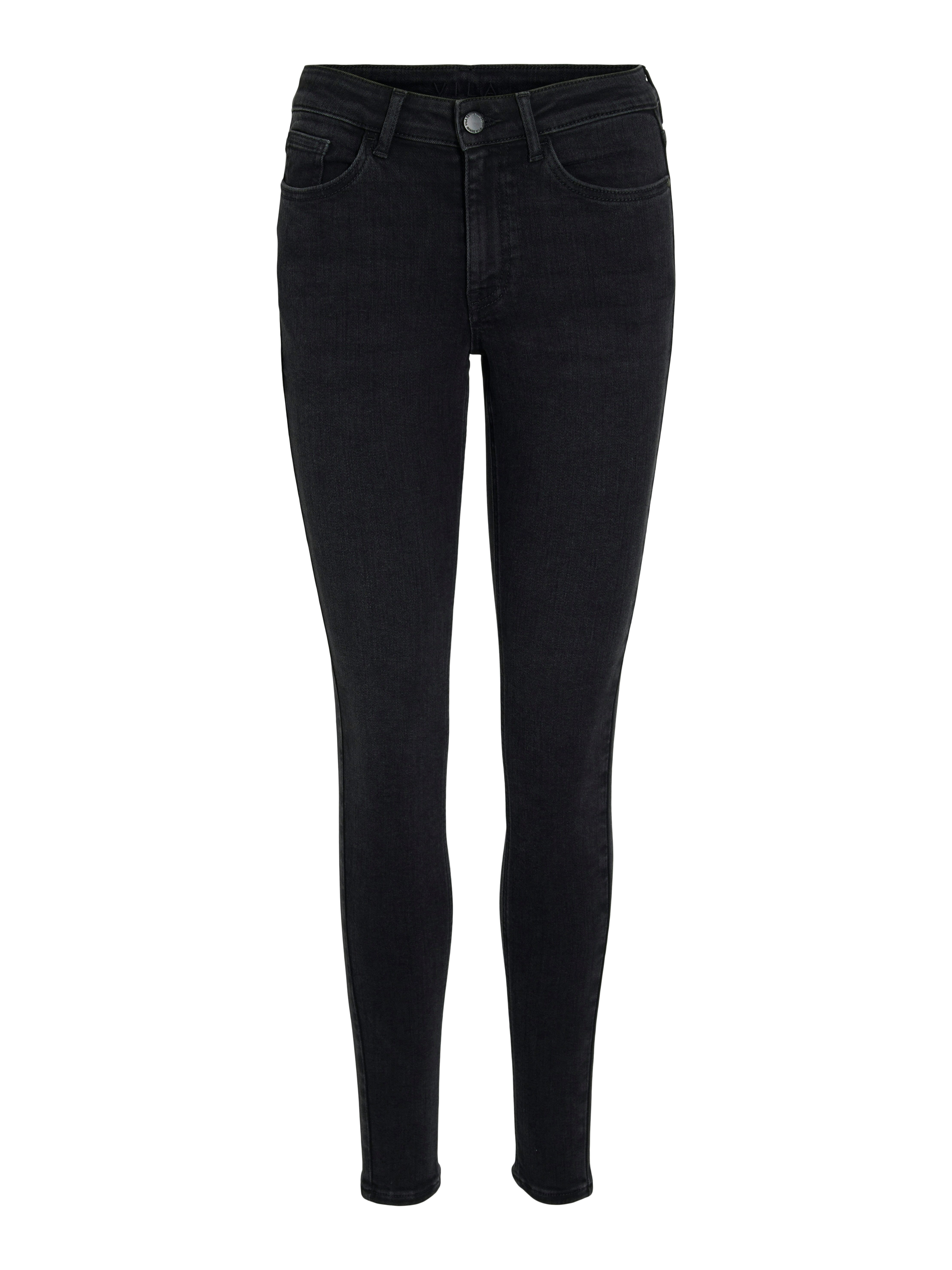 Vila Skinny-fit-Jeans VISARAH RW SKINNY JEANS BLK BUB00-NOOS