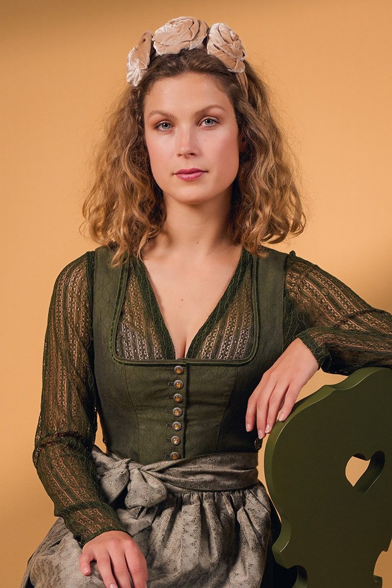 Dirndl Midi Dirndl 2tlg. - LINA - efeu