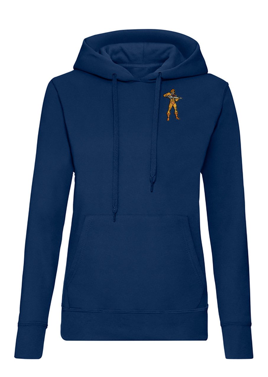 Blondie & Brownie Hoodie Masters of the Universe Patch He Man MOTU Retro Damen Hoodie (Einzelstück) Eternia Damen Hoodie Masters of the Universe