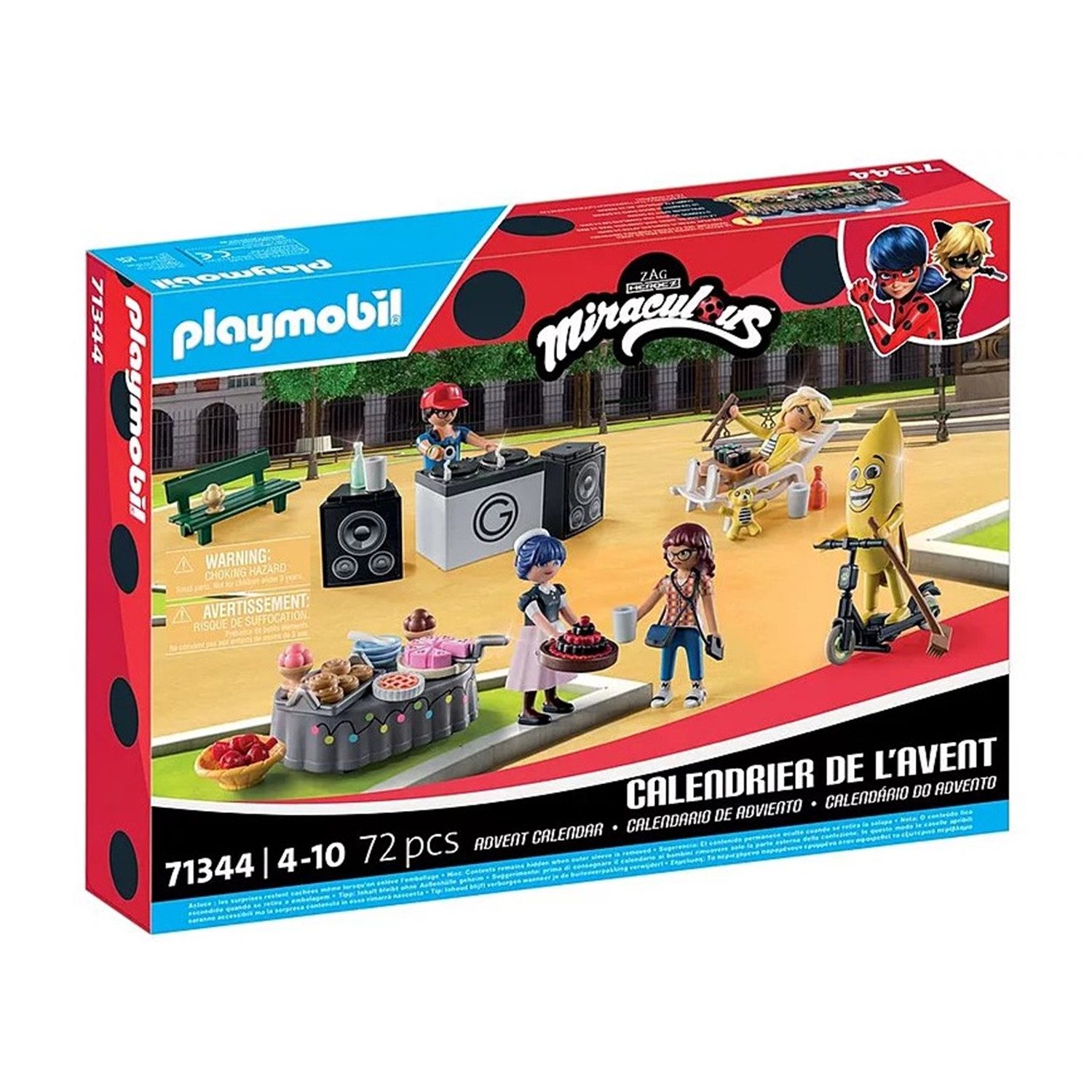 Playmobil® 71344 Adventskalender Miraculous: Picknick in Paris Konstruktion günstig online kaufen