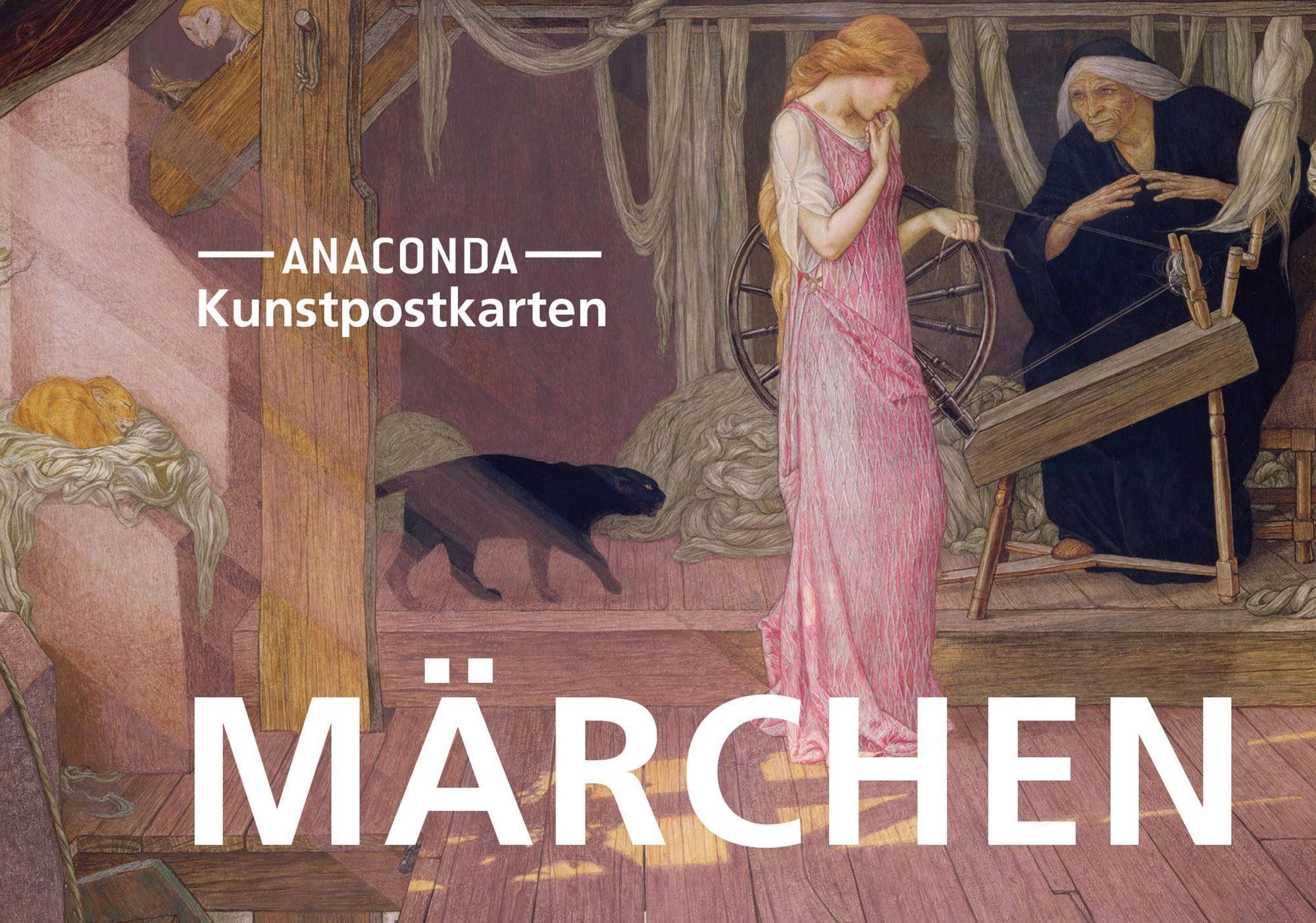 Anaconda Verlag Fotoalbum Postkarten-Set Märchen