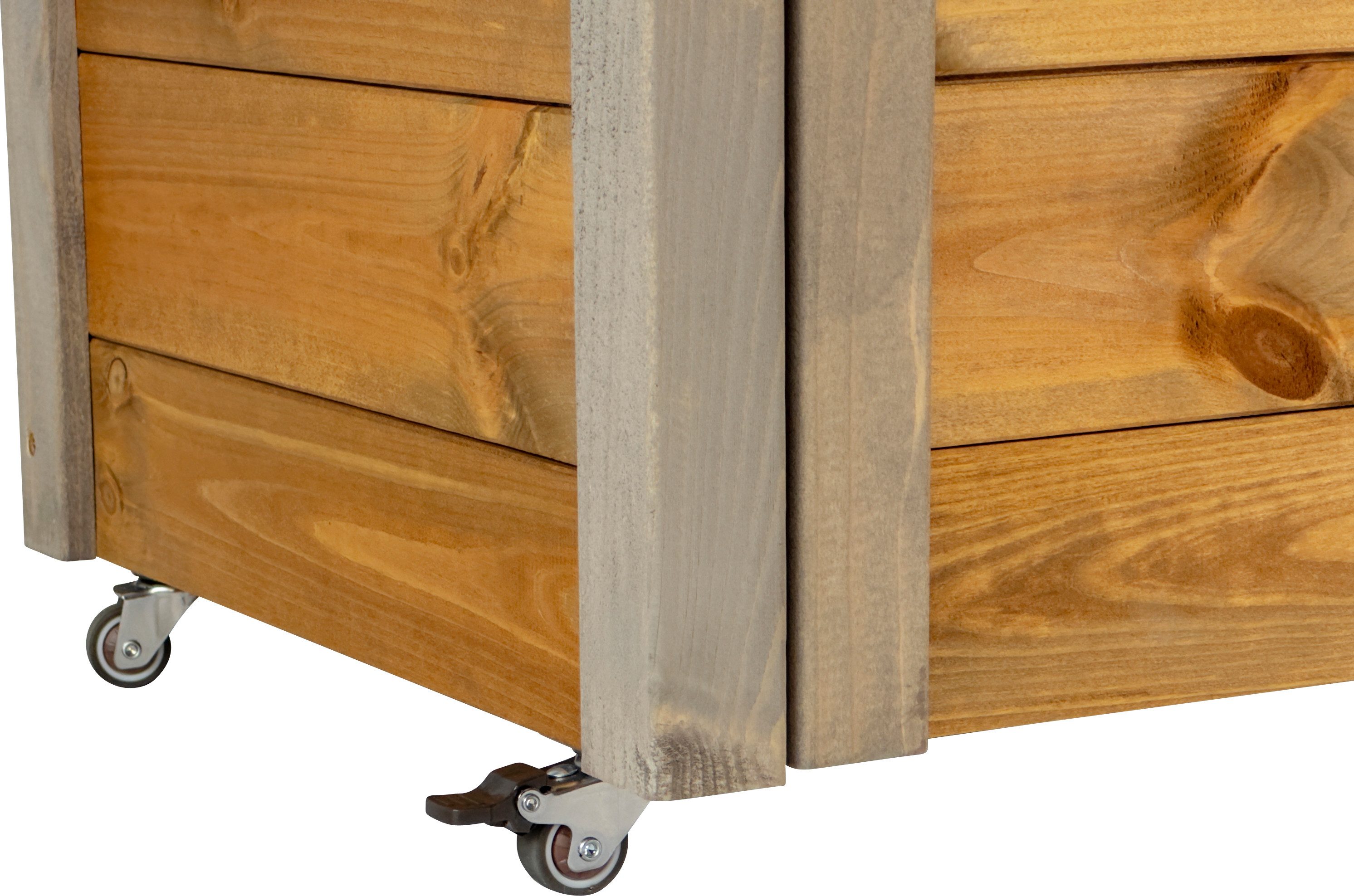 dobar GartenGeräteschrank Rollbarer Gartenschrank mit Wolle