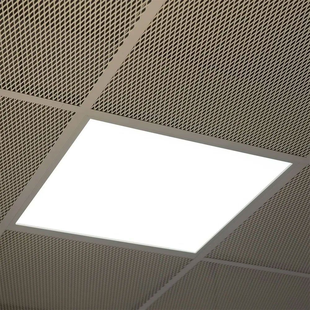 LED Panel Neutralweiß, Aufputz 60x60 Büro LED verbaut, Panel LED etc-shop Deckenlampe LED-Leuchtmittel Deckenleuchte, Einbau fest