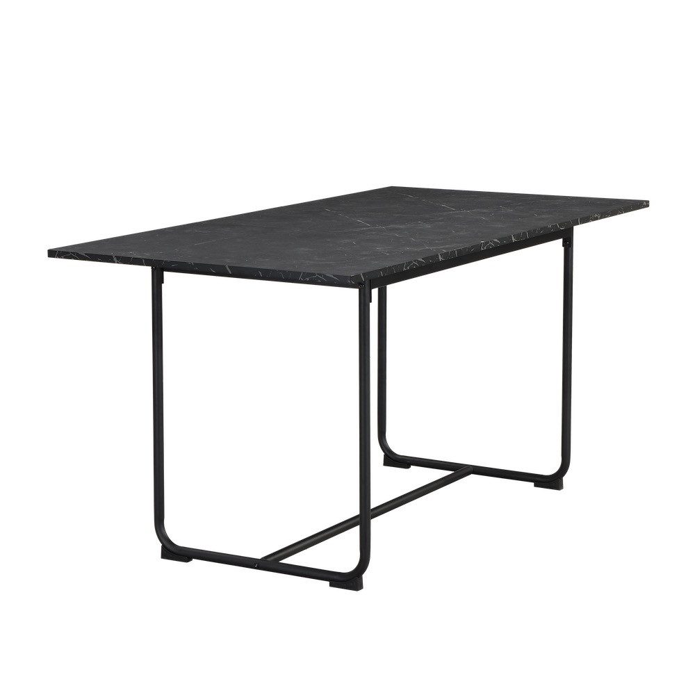 B&D home Esstisch LIO, Metallgestell schwarz oder weiß, ausziehbar, 4-6 Personen