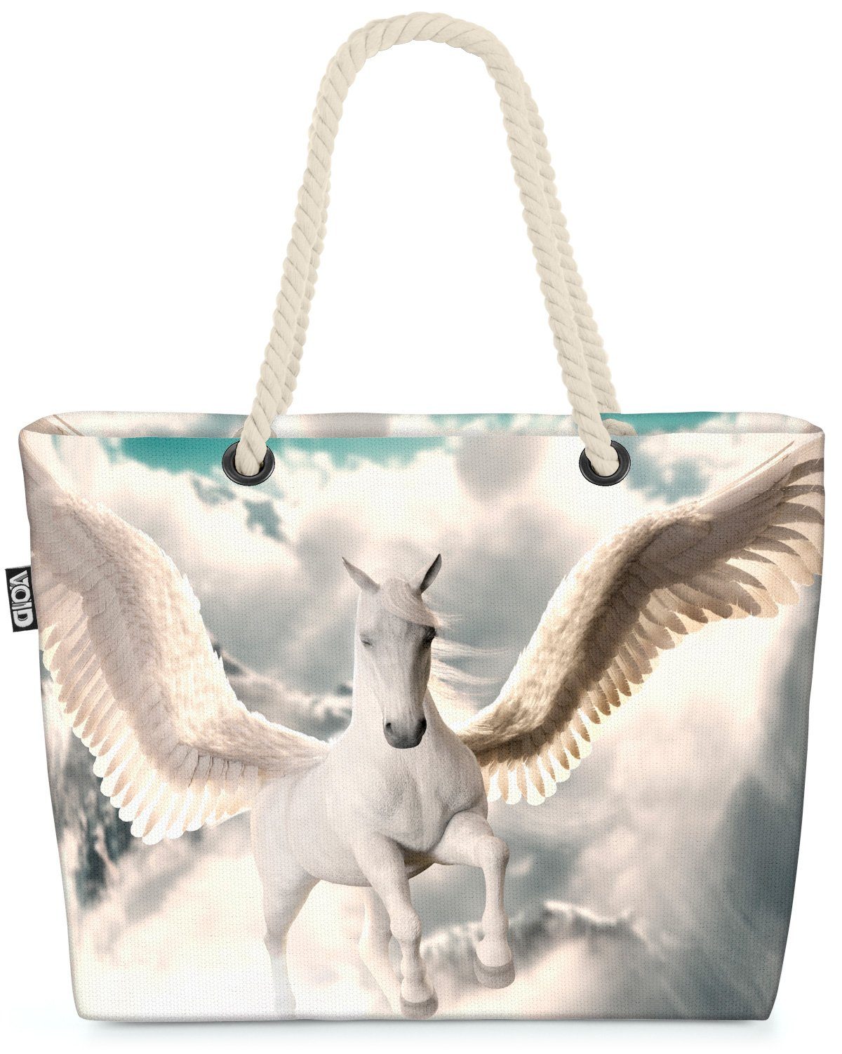 VOID Strandtasche Pegasus Pferd Pegasus Pferd Griechenland Mythologie Sagen Mythologie (1-tlg)