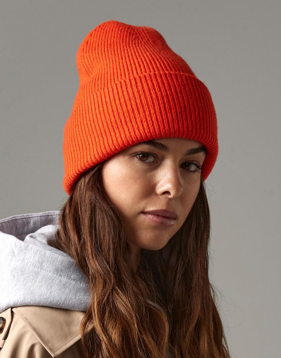 Beechfield® Bommelmütze Classic Engineered Deep Cuffed Beanie