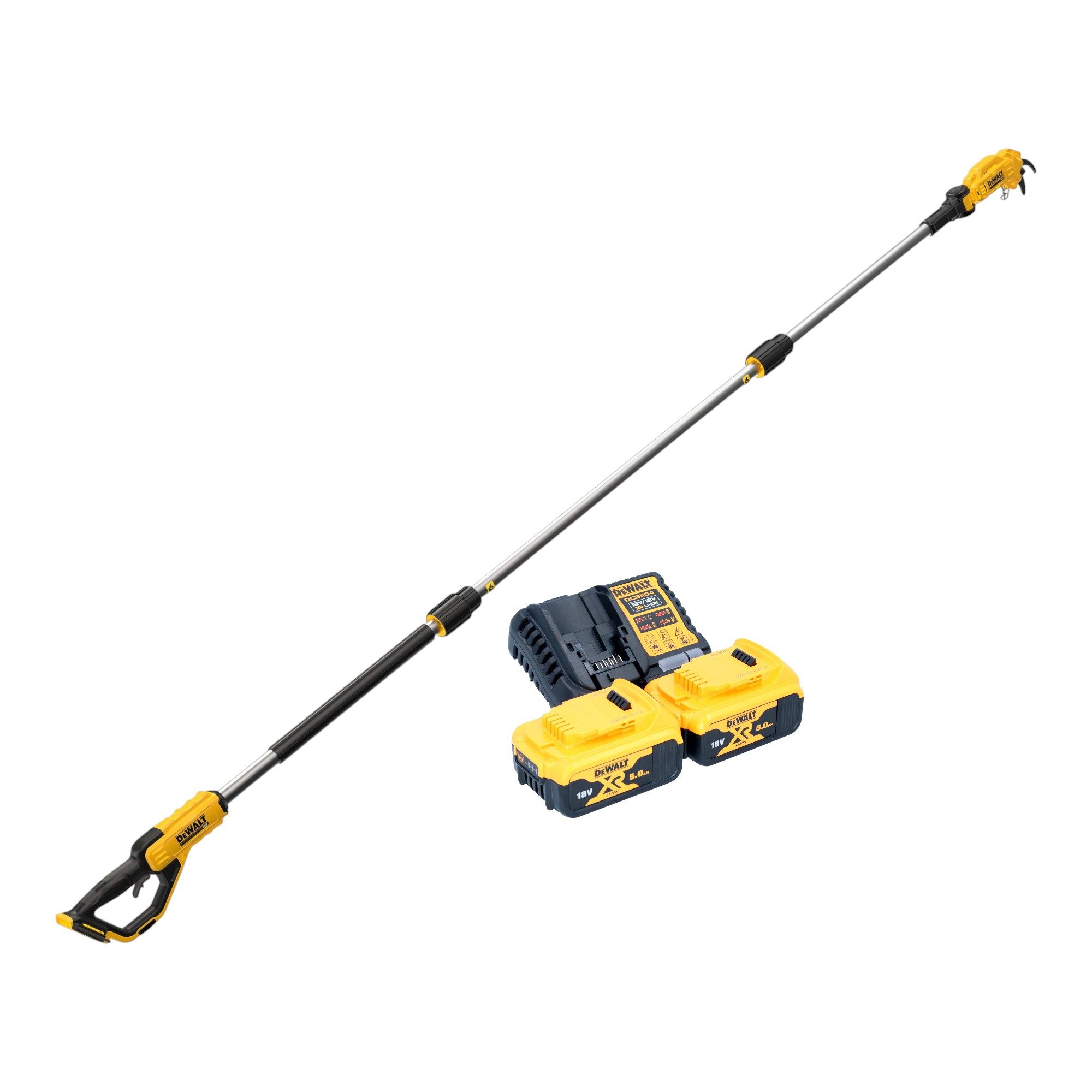 DeWalt Akku-Astschere DCMPP 569 P2 18 V 38 mm + 2x Akku 5,0 Ah + Ladegerät
