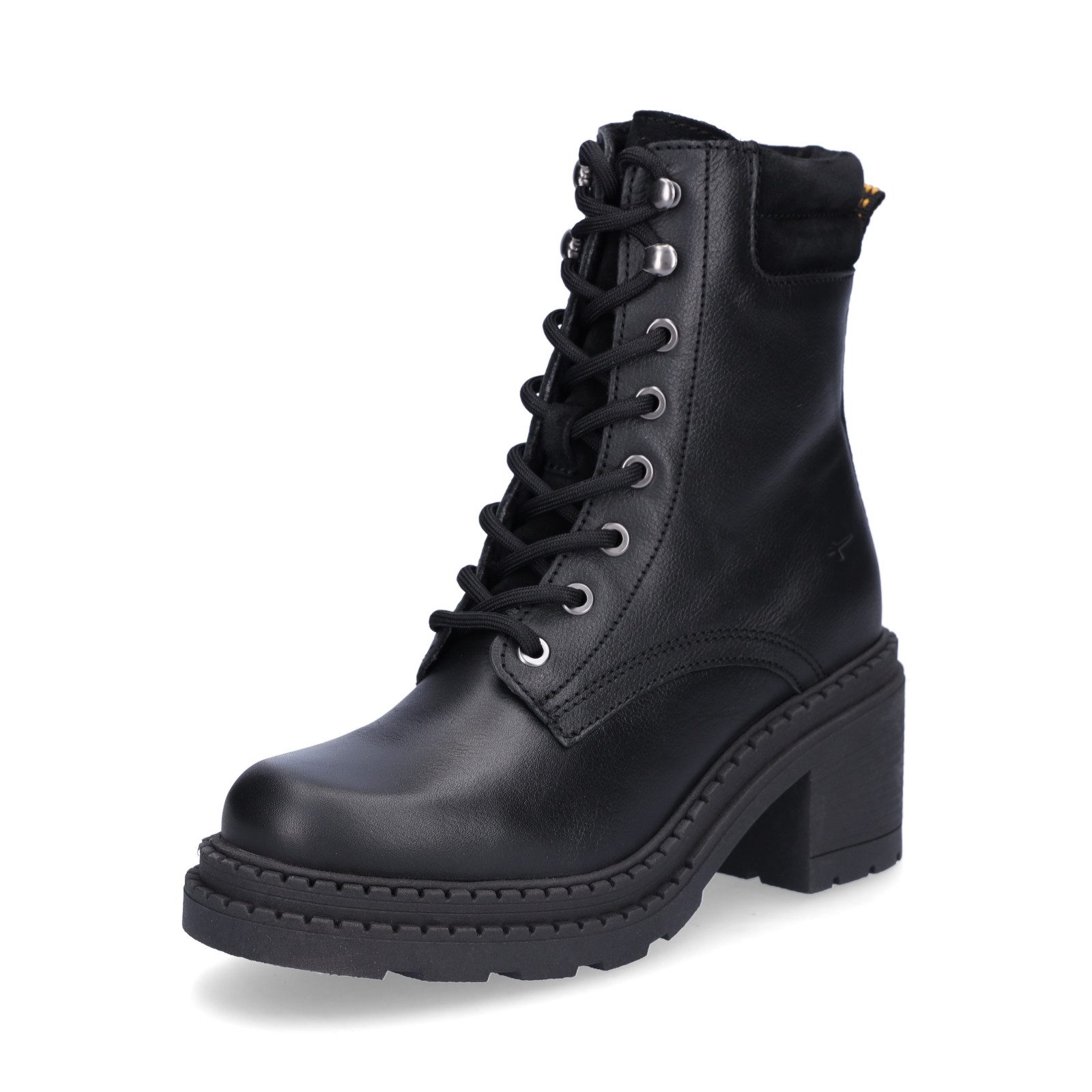 Tamaris Damen Schnürstiefelette schwarz Stiefelette