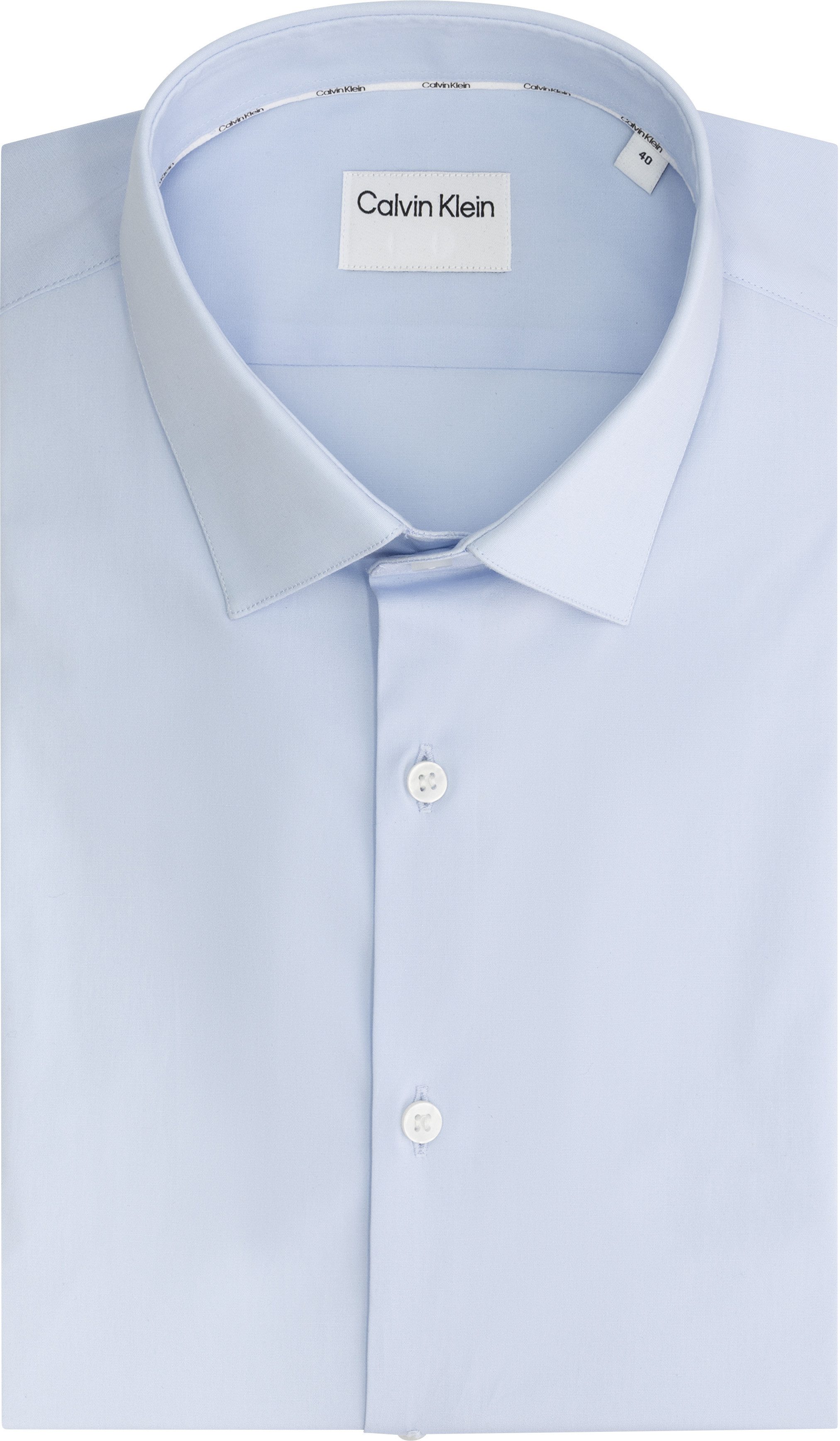 Calvin Klein Businesshemd Regular fit, mit Rundhalsausschnitt
