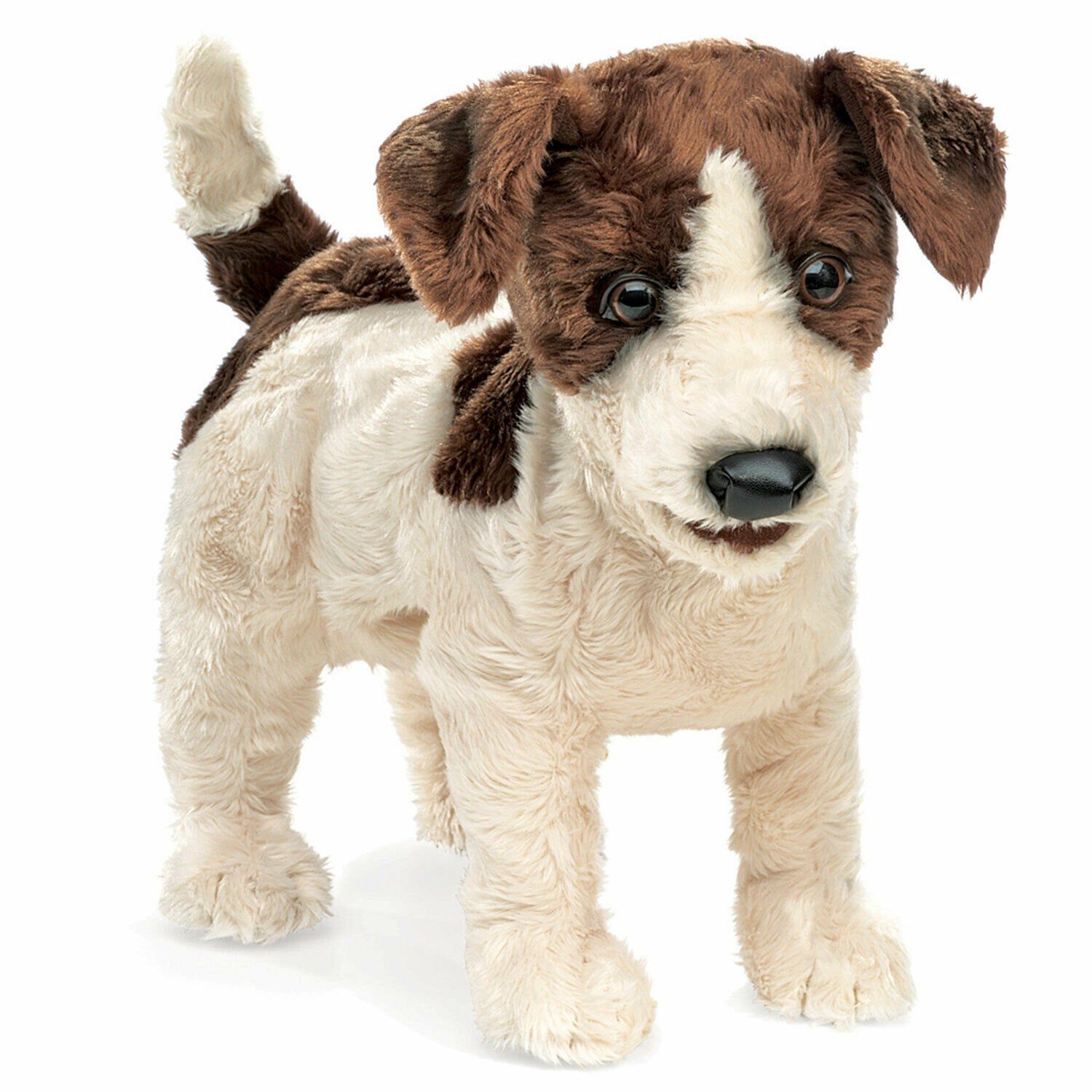 Folkmanis Панч и Джуди Handpuppe Folkmanis Handpuppe Hund, Jack Russell Terrier 2848 (Packung)