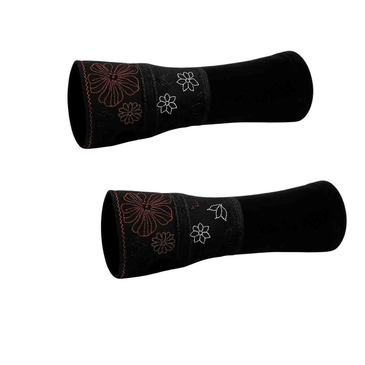 KUNST UND MAGIE Armstulpen Kunst&Magie Damen Samt Armstulpen Stulpen Handwärmer Handschuhe+Spitze