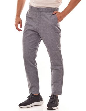 ONLY & SONS Stoffhose ONLY & SONS Herren Business-Hose Stoff-Hose Mark Life New Drop Tap Chino-Hose Blau