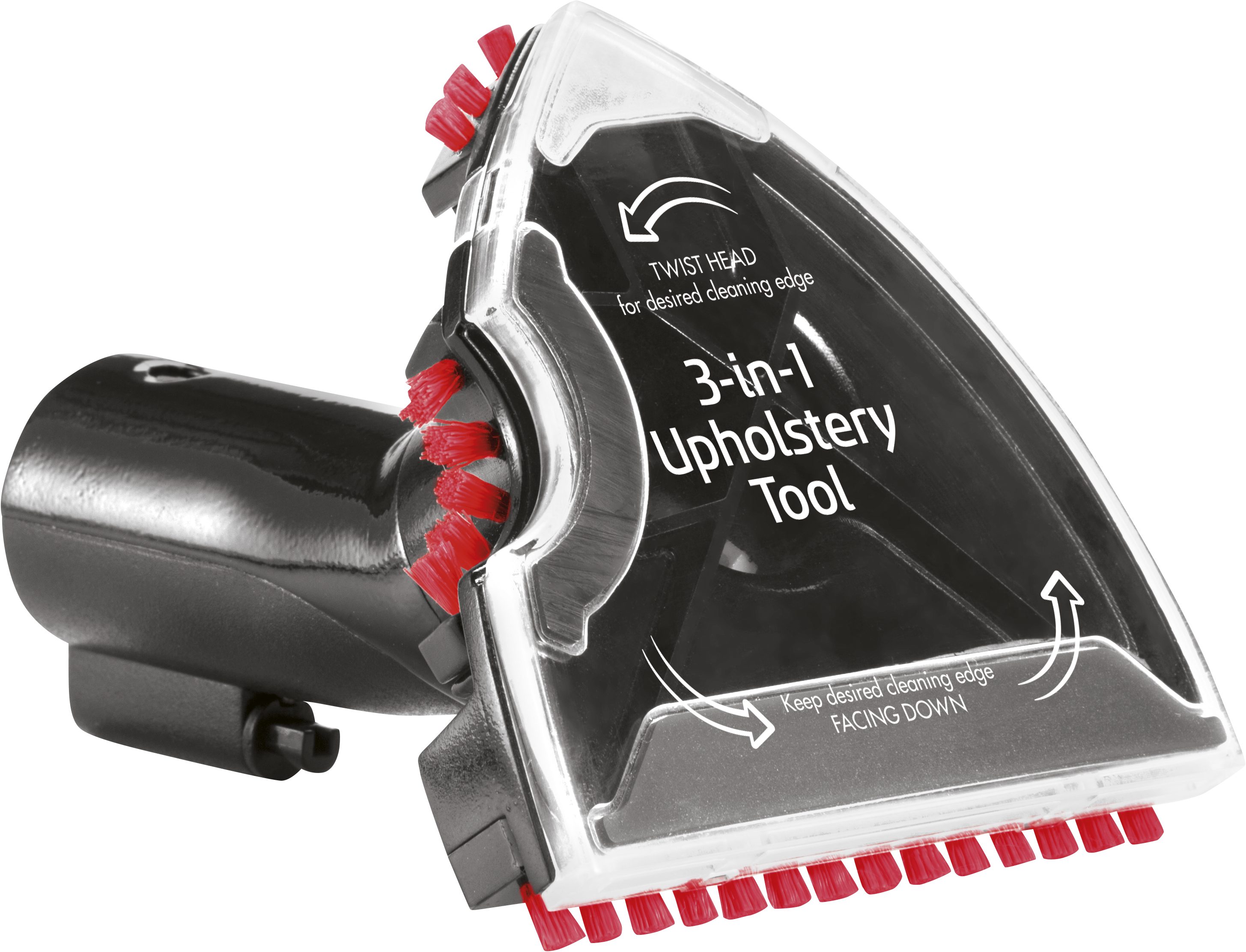 Bissell 3-in-1 Kombibürste Polster Aufsatz, Zubehör für ProHeat 2x Lift-Off, SpotClean™ Pro, SpotClean ProHeat, ProHeat 2x Revolution, (1-tlg), für Spotclean