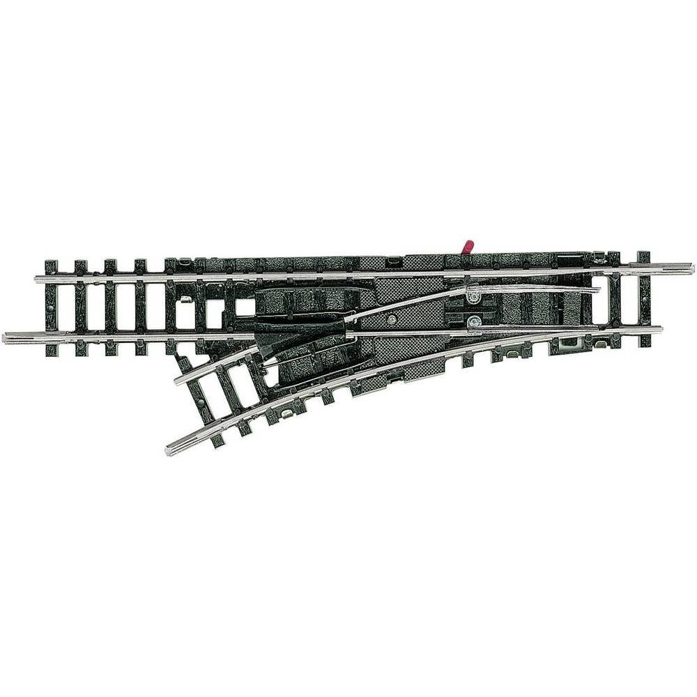 Gleise-Set N Gerade Handweiche, links