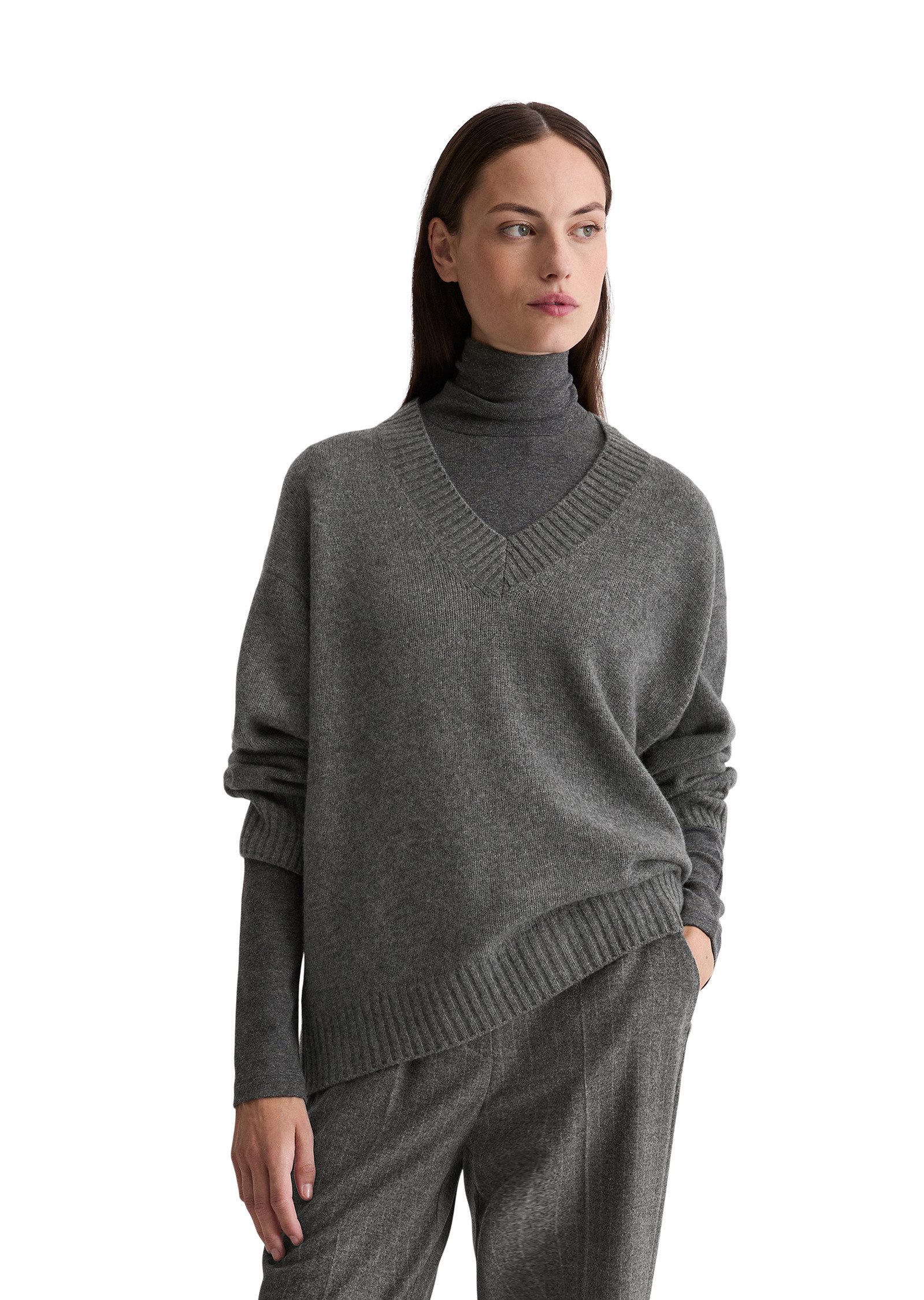 Marc O'Polo Strickpullover aus softem Merinowolle-Mix günstig online kaufen