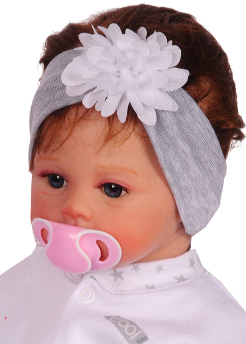 La Bortini Stirnband Kopfband für Babys und Kinder Kopfband Haarschmuck Haarband elastisch, weich, ab 0Mon