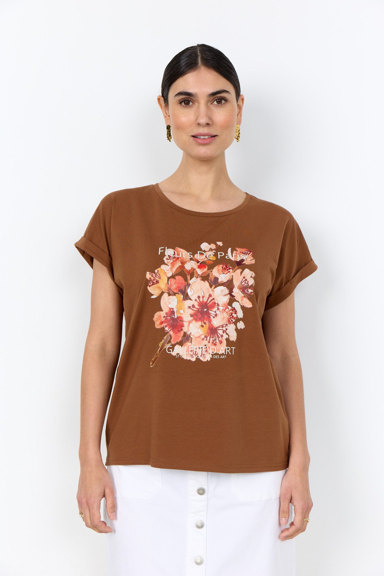 soyaconcept T-Shirt SC-RINA FP 18 Baumwolle mit Stretch