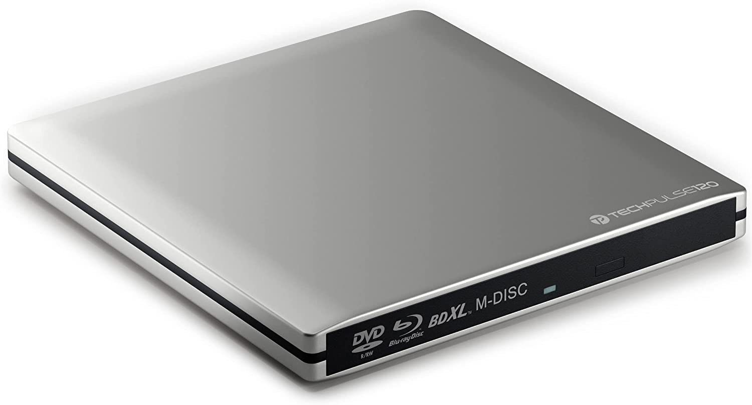 techPulse120 externes Blu-ray Brenner M-Disc USB 3.0 3D Burner Blueray Laufwerk Blu-ray-Brenner