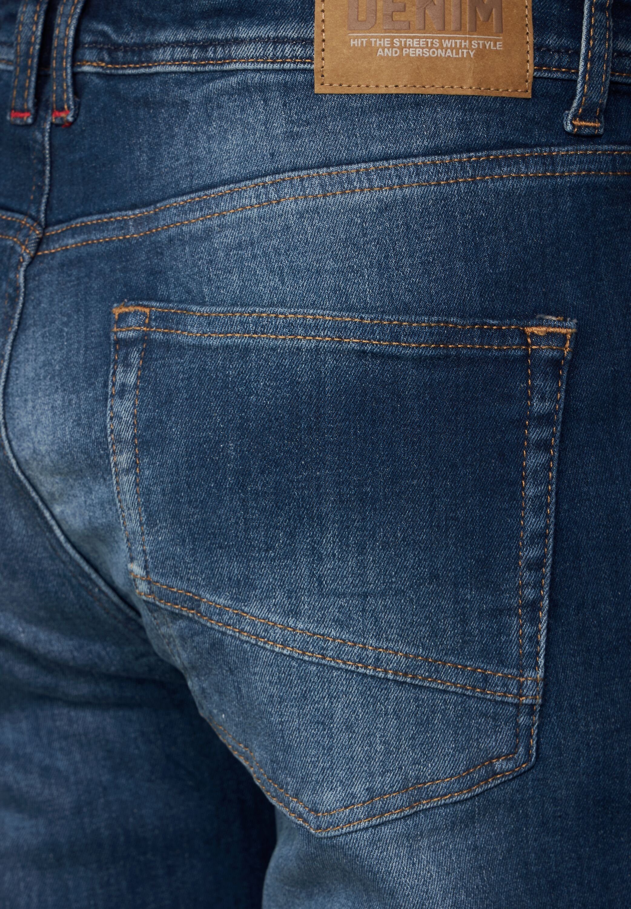 MEN STREET Regular-fit-Jeans ONE 5-Pocket-Style