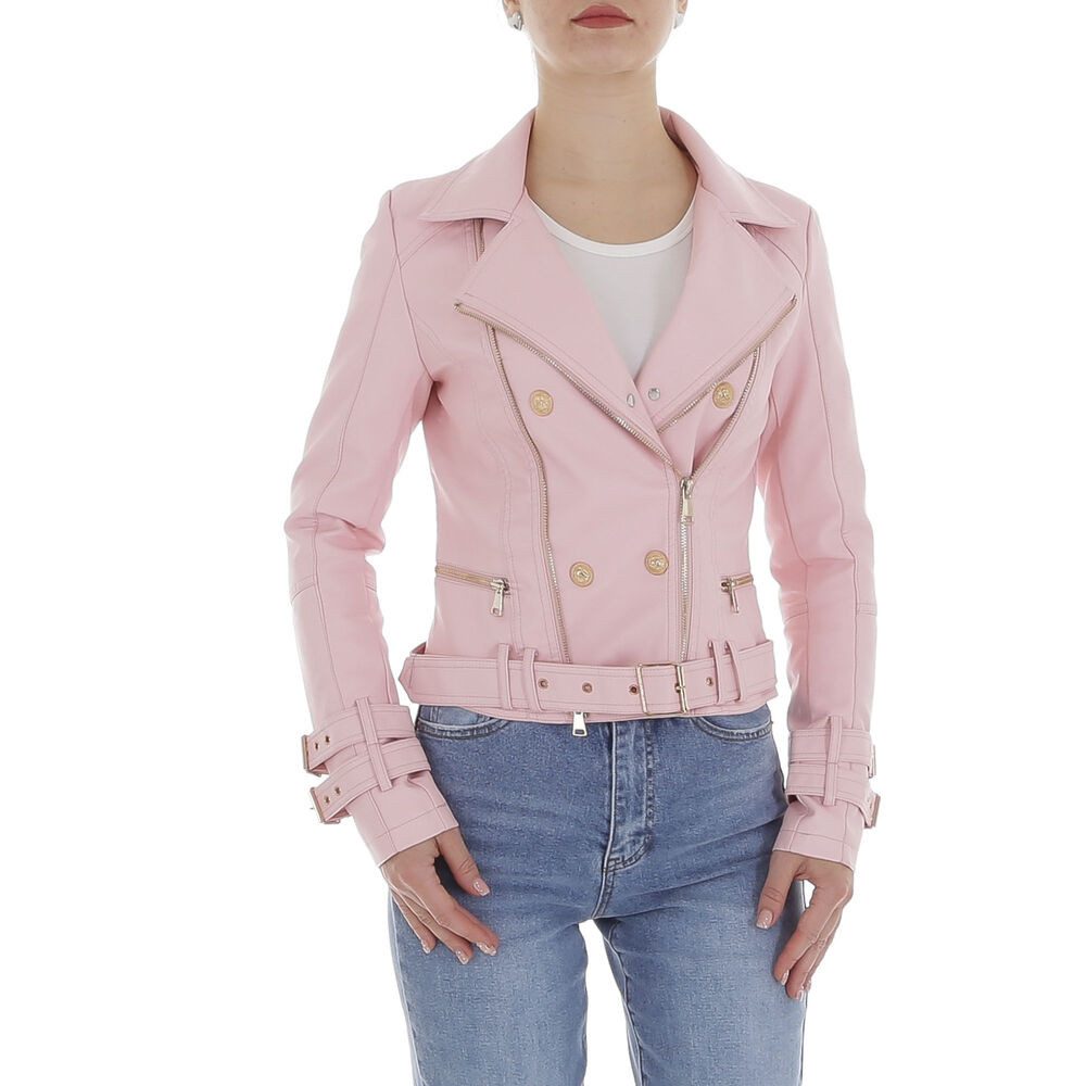 Ital-Design Lederimitatjacke Damen Freizeit (87123875) Bikerjacke günstig online kaufen