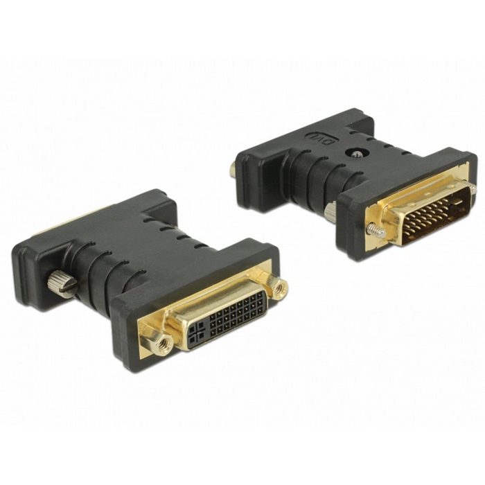 Delock Adapter DVI 24+1 (Stecker) > DVI 24+5 (Buchse) EDID Emulator Adapter