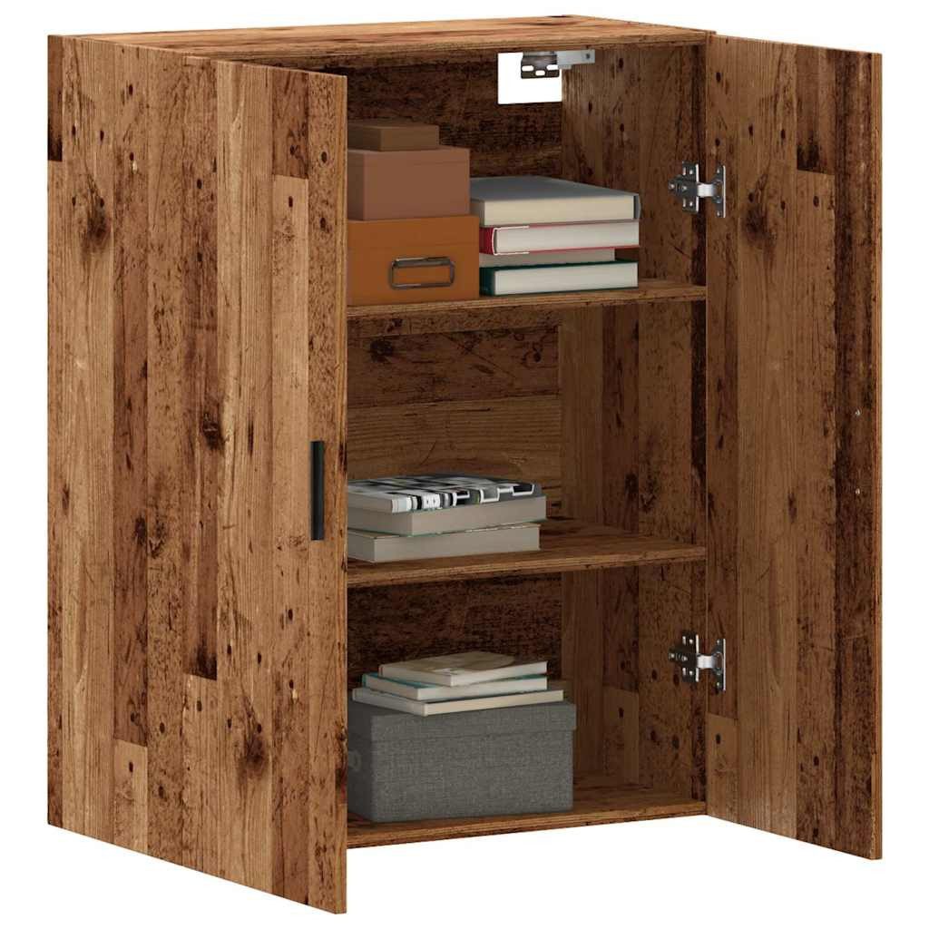 vidaXL Hängeschrank Wandschrank Altholz-Optik 69,5x34x90 cm günstig online kaufen
