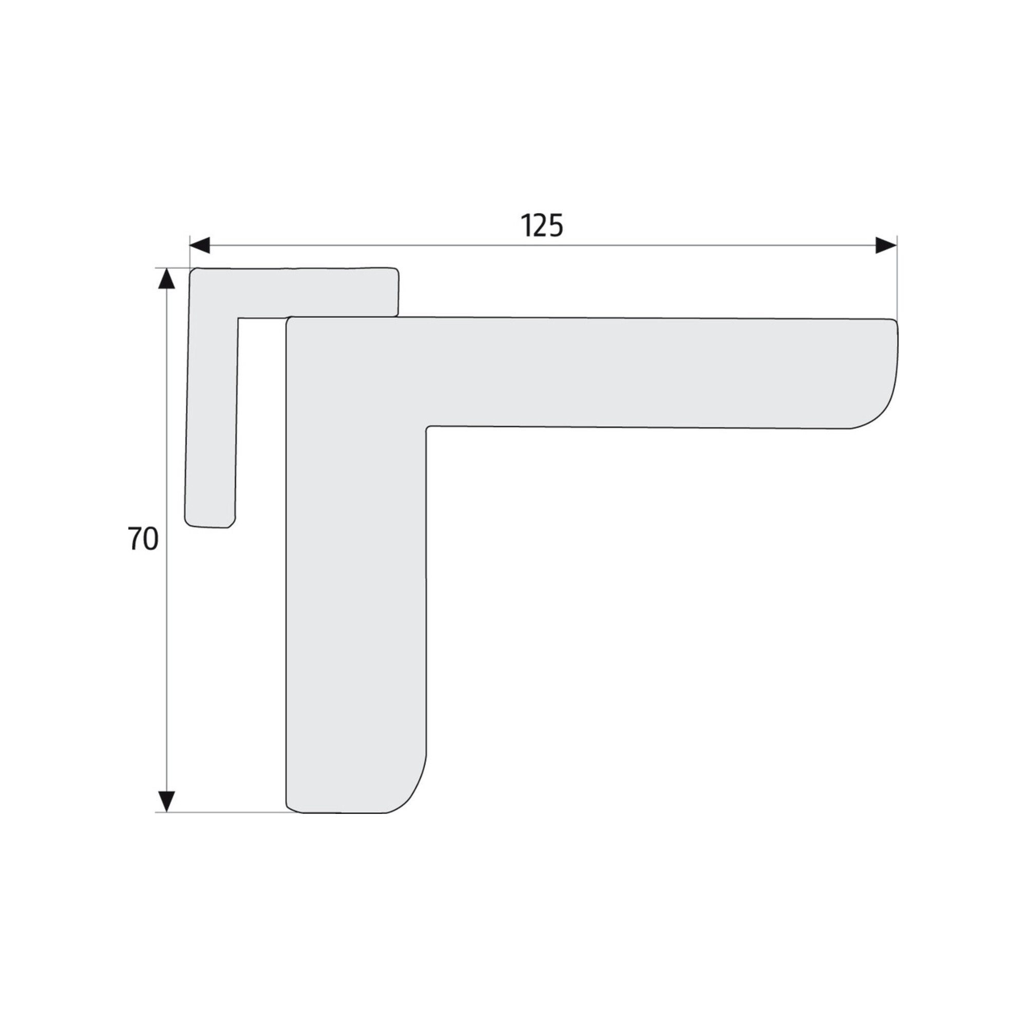ABUS Türschließer ABUS Türschließer 2603 W