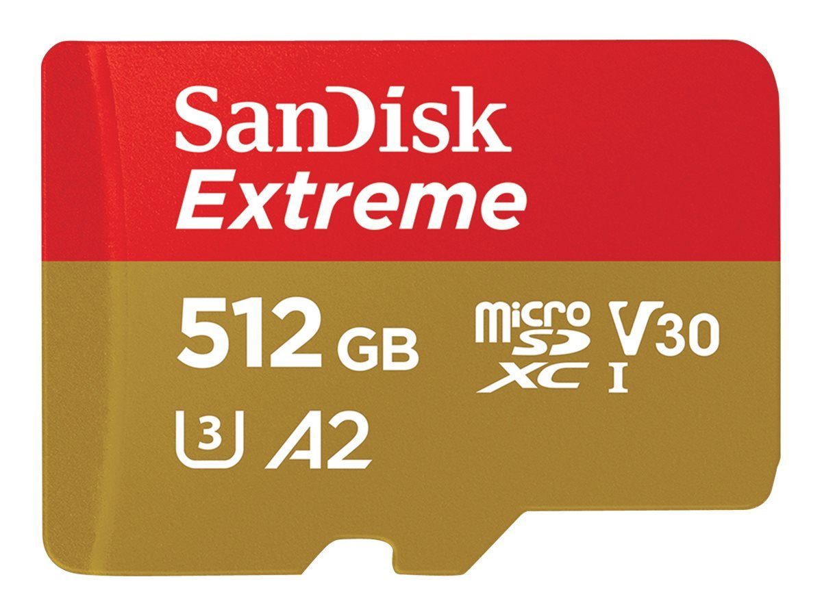 Sandisk SANDISK Extreme SDXC 512GB Micro SD-Karte