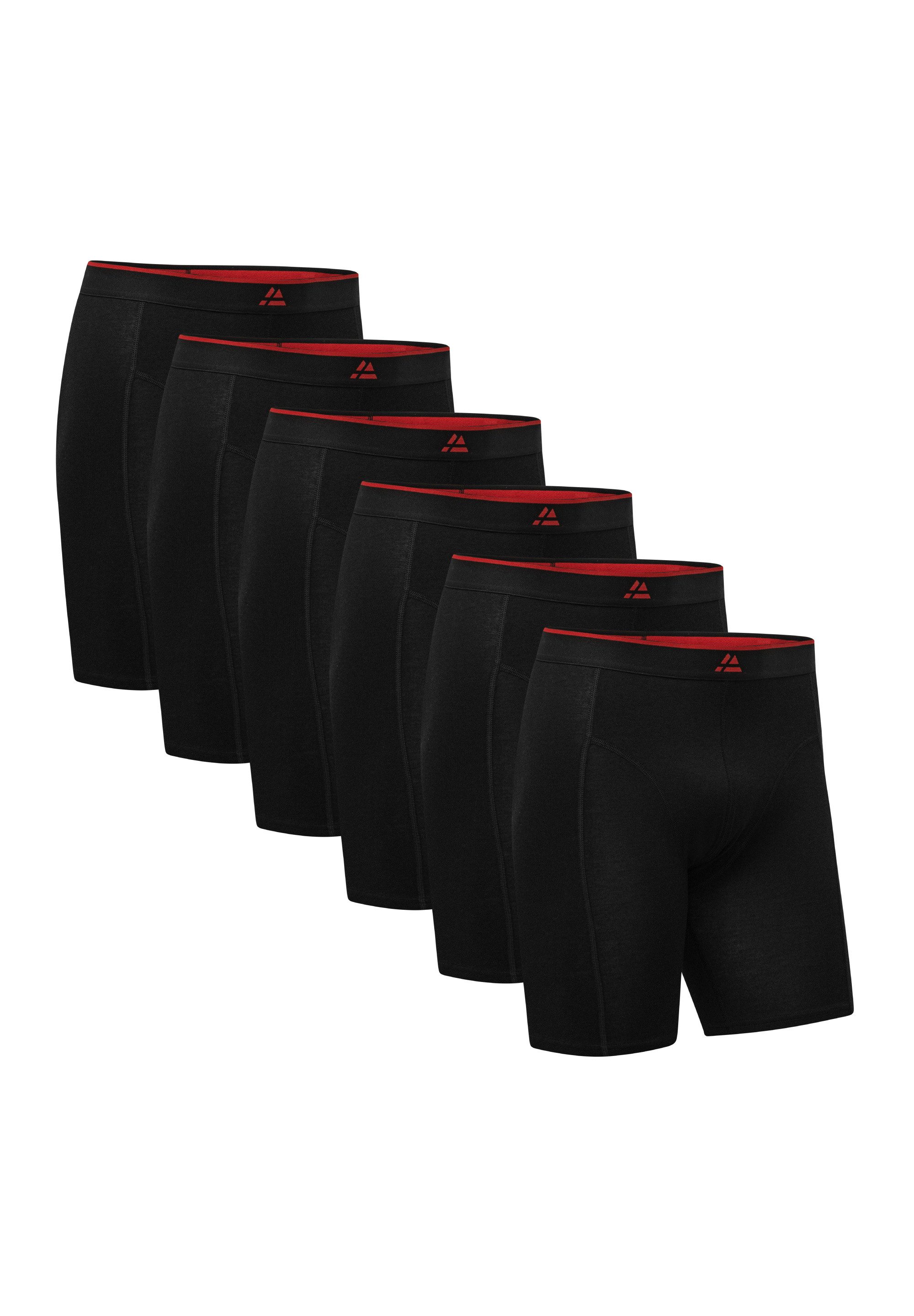 DANISH ENDURANCE Boxershorts Bamboo Trunks Extra Long (6-St) Superweich mit günstig online kaufen