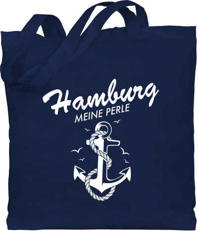 Shirtracer Umhängetasche Hamburg - meine Perle, Stadt und City Outfit
